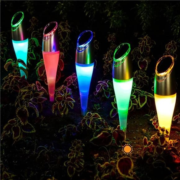 Other - Surske Solar Lights Outdoor Pathway,4 Pack Solar Walkway Lights Outdoor,Garden